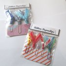 Set 19 - Handmade Ribbon Paper Clips