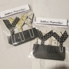 Set 25 - Handmade Ribbon Paper Clips