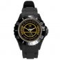 Kingsman Manners Maketh Man Plastic Sport Watch In Black