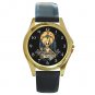 Halloween Nightmare Before Christmas Gold Metal Watch