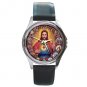 Unique Jesus Round Metal Watch