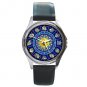 Astrology Horoscopes Zodiac Round Metal Watch