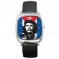 Che Guevara Revolucion Square Metal Watch