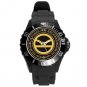 Super Cool Kingsman Logo Plastic Sport Watch In Black