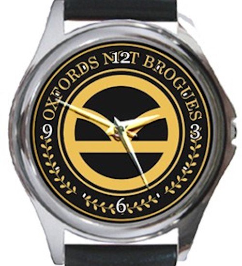 Super Cool Kingsman Manners Maketh Man Round Metal Watch