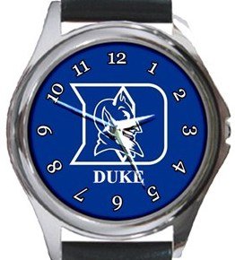 Duke University Blue Devils Round Metal Watch