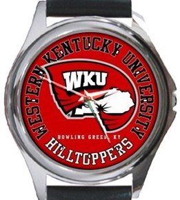 Western Kentucky University Round Metal Watch