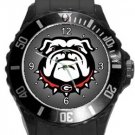 University of Georgia Bulldogs Plastic Sport Watch In Black