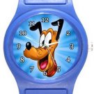 Pluto Blue Plastic Watch