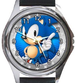 Sonic Round Metal Watch