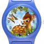 Bambi Blue Plastic Watch