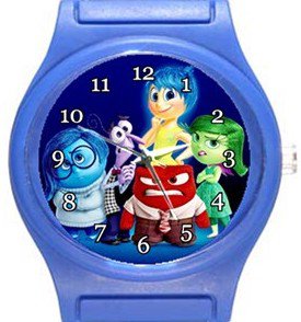 Inside Out Blue Plastic Watch