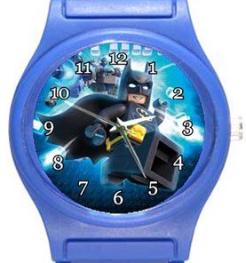 Batman Lego Blue Plastic Watch