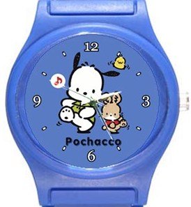 Pochacco Blue Plastic Watch