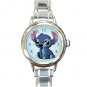 Lilo & Stitch Round Italian Charm Watch