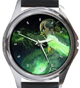 Iron Fist Round Metal Watch