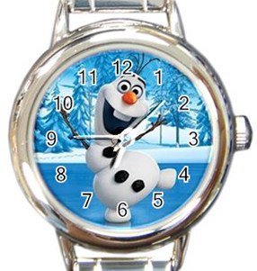 Olaf Frozen Round Italian Charm Watch