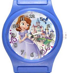 Princess Sophia Blue Plastic Watch