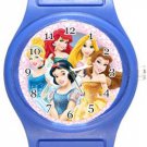 Pretty Disney Princesses Blue Plastic Watch