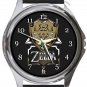 Legend of Zelda Logo Round Metal Watch