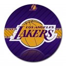 LA Lakers Heat-Resistant Round Mousepad