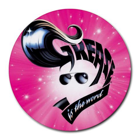 Grease Heat-Resistant Round Mousepad
