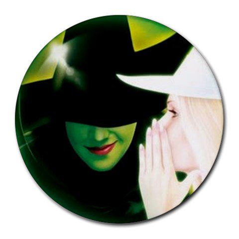Wicked Heat-Resistant Round Mousepad