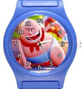 Cool Captain Underpants Blue Plastic Watch