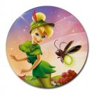 Tinkerbell Heat-Resistant Round Mousepad