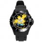 Bart and Homer Simpson Plastic Sport Watch In Black