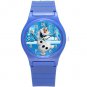 Cute Olaf Frozen Blue Plastic Watch