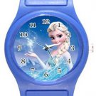 Queen Elsa Frozen Blue Plastic Watch