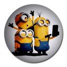 Minions Selfie Heat-Resistant Round Mousepad