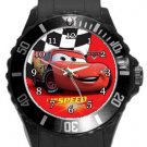 Cars Lightning McQueen Plastic Sport Watch In Black