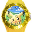 Pikachu Plastic Sport Watch In Yellow