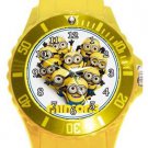 Love Minions Plastic Sport Watch In Yellow
