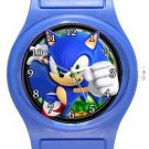 Super Cool Sonic The Hedgehog Blue Plastic Watch