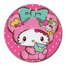 My Melody Heat-Resistant Round Mousepad