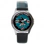 San Jose Sharks Round Metal Watch