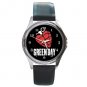 Green Day Round Metal Watch