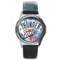 Oklahoma City Thunder Round Metal Watch