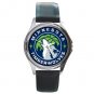 Minnesota Timberwolves Round Metal Watch