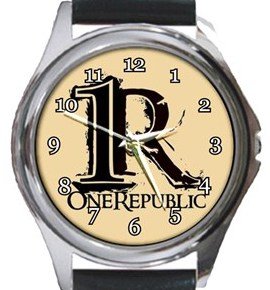One Republic Round Metal Watch