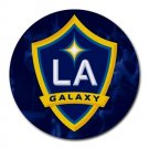 Los Angeles LA Galaxy Heat-Resistant Round Mousepad