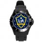 Los Angeles LA Galaxy Plastic Sport Watch In Black
