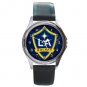 Los Angeles LA Galaxy Round Metal Watch