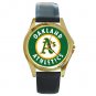 Oakland Athletics Gold Metal Watch