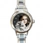 Adele Round Italian Charm Watch