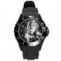 Marilyn Monroe Plastic Sport Watch In Black