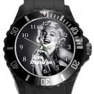 Marilyn Monroe Plastic Sport Watch In Black